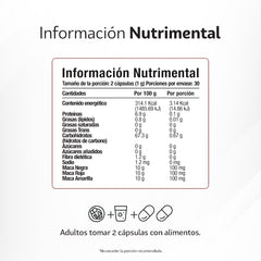 Maca Complex 60 cápsulas