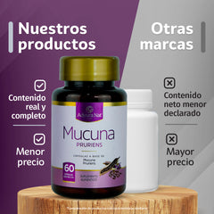 Mucuna Pruriens 60 cápsulas - Adyura Nat