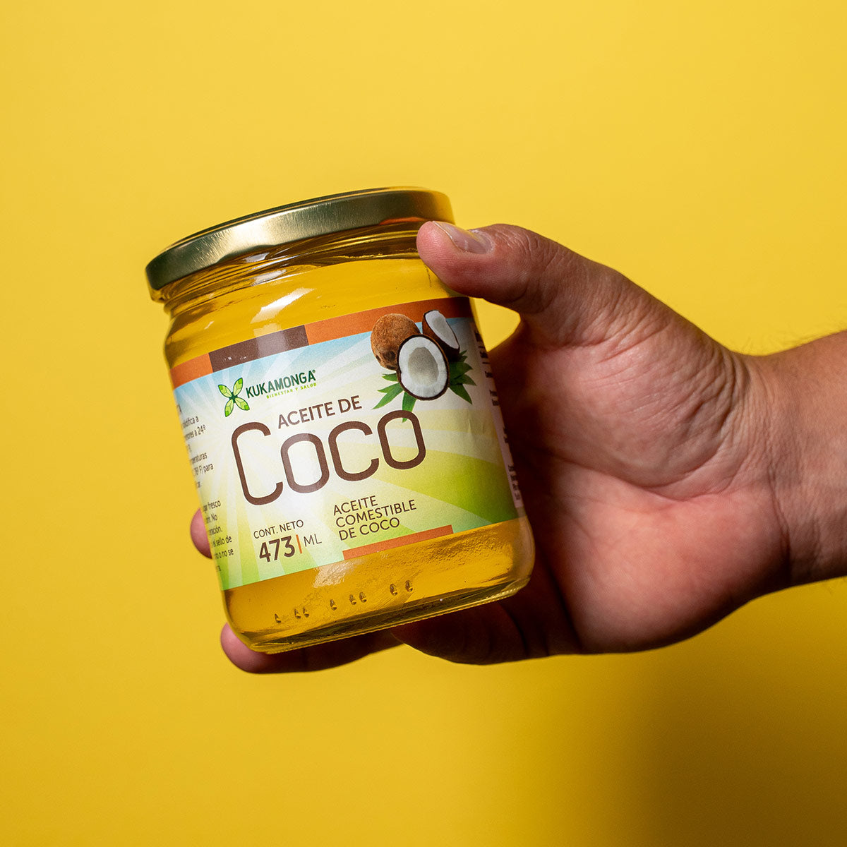 Aceite de Coco 473 gr Kukamonga