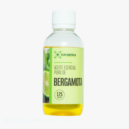 Aceite esencial puro de Bergamota - Tienda Kukamonga