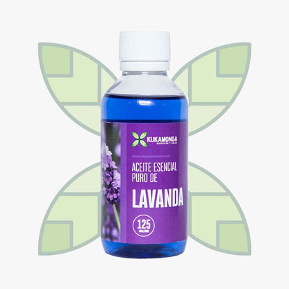 Aceite esencial puro de Lavanda - Tienda Kukamonga