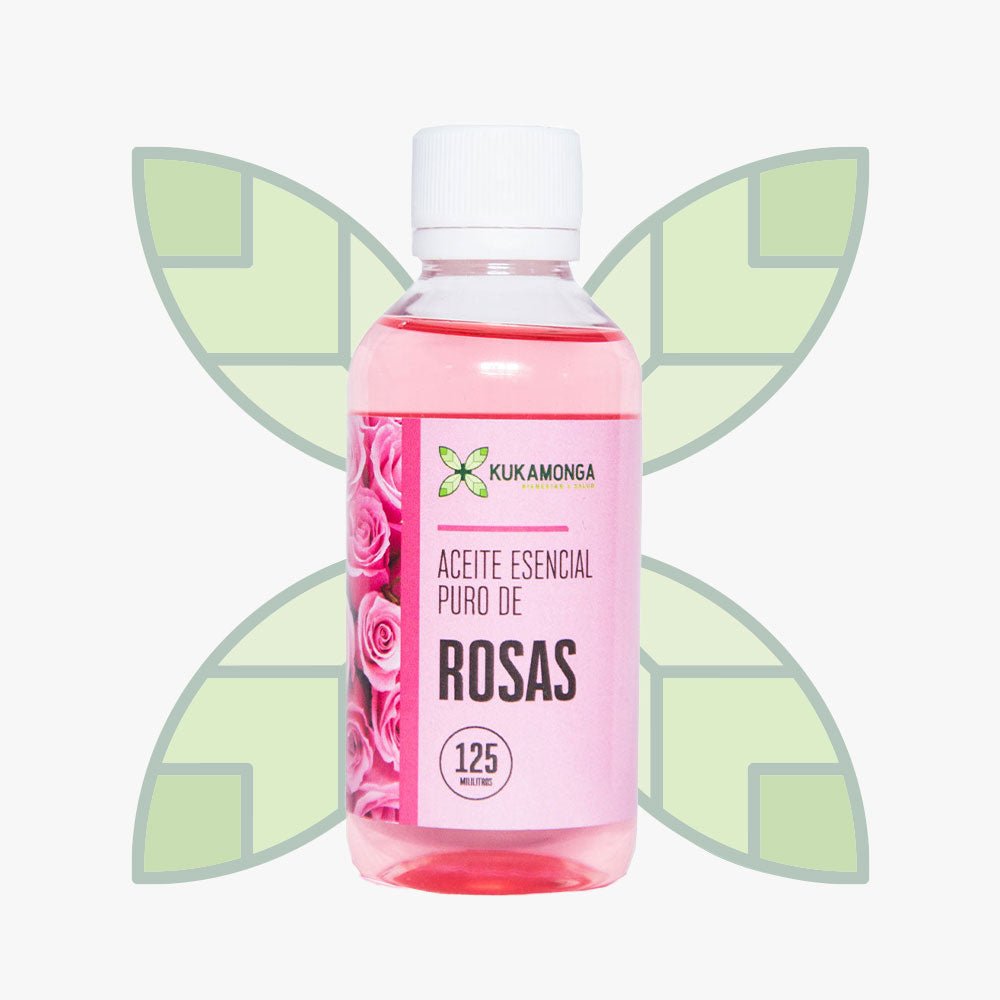 Aceite esencial puro de Rosas - Tienda Kukamonga