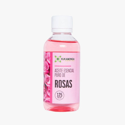 Aceite esencial puro de Rosas - Tienda Kukamonga