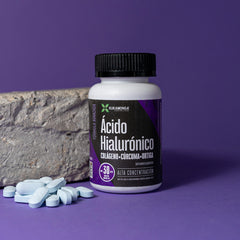 Ácido Hialurónico - Colágeno, Cúrcuma y Ortiga - 30 Tabletas de 860 mg