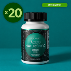 Paquete de 20 Ácido Hialurónico 30 Tabletas