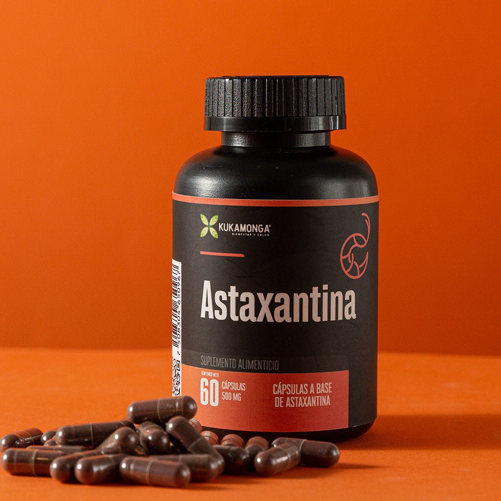 Astaxantina - 60 cápsulas - Tienda Kukamonga