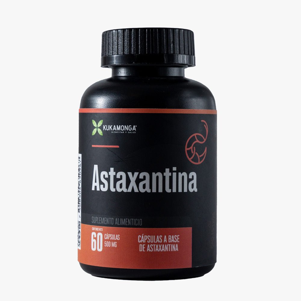 Astaxantina - 60 cápsulas - Tienda Kukamonga