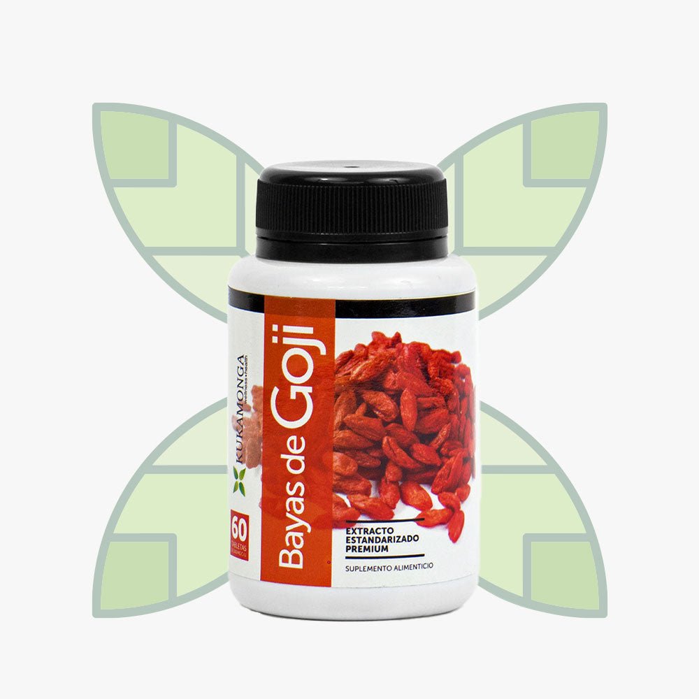 Bayas de Goji 60 Cápsulas Kukamonga - Tienda Kukamonga