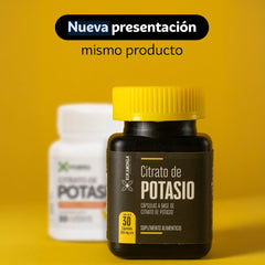Citrato de Potasio 30 Cápsulas