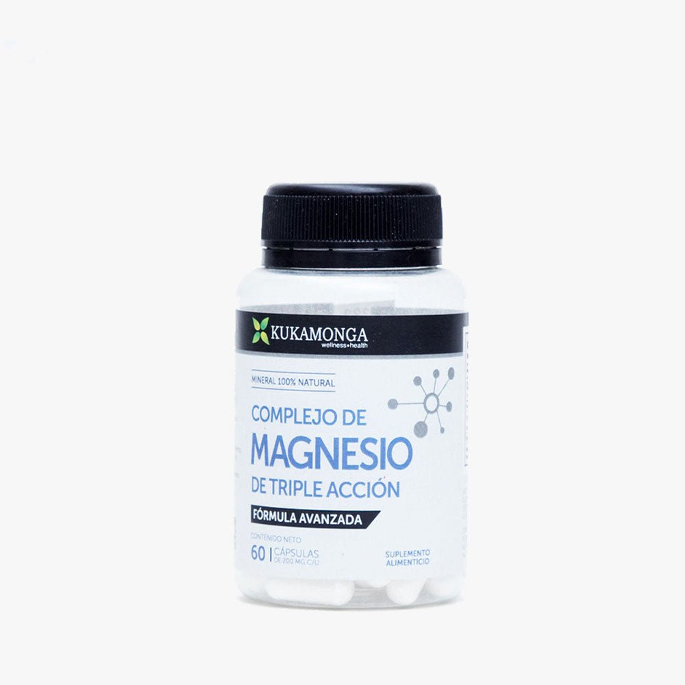 Complejo de Magnesio 60 cápsulas Kukamonga - Tienda Kukamonga