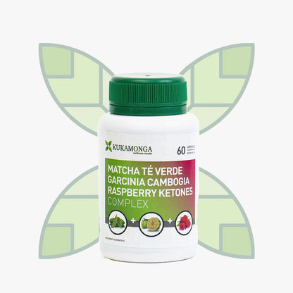 Complex Matcha Té Verde y Ketones 60 Cápsulas Kukamonga - Tienda Kukamonga