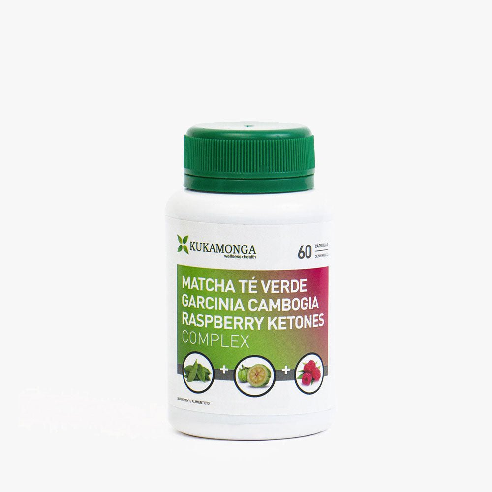 Complex Matcha Té Verde y Ketones 60 Cápsulas Kukamonga - Tienda Kukamonga