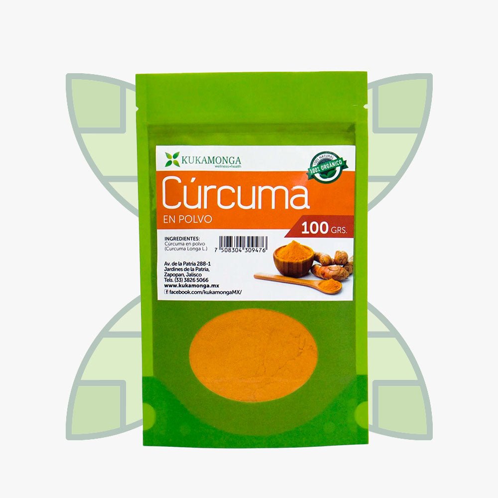 Cúrcuma pura en Polvo 100 gr Kukamonga - Tienda Kukamonga