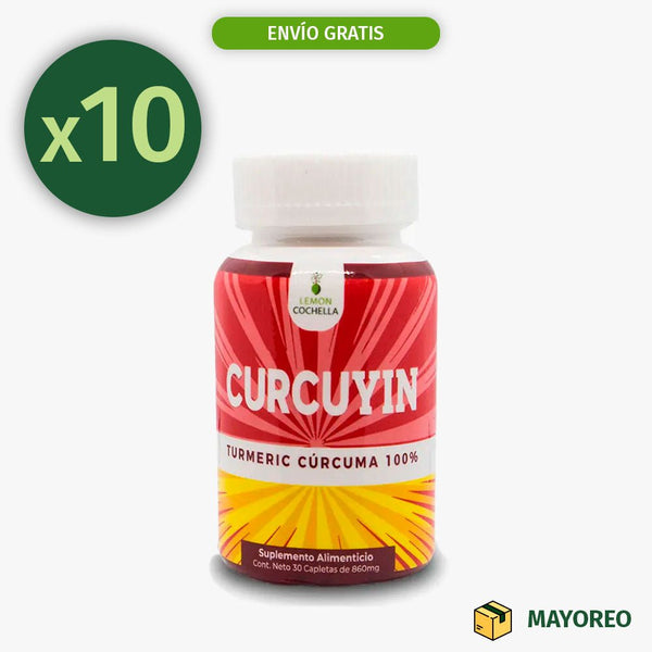 Curcuyin 30 Cápsulas x10 - Tienda Kukamonga