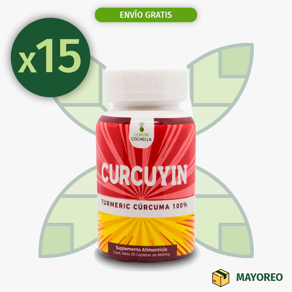 Curcuyin 30 Cápsulas x15 - Tienda Kukamonga