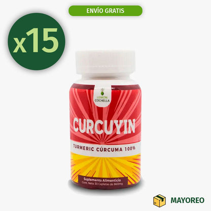 Curcuyin 30 Cápsulas x15 - Tienda Kukamonga