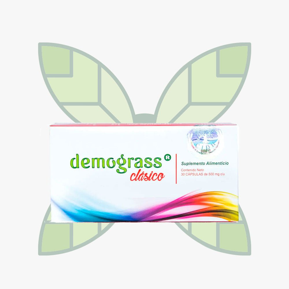 Demograss Clásico Rosa 30 cápsulas - Tienda Kukamonga