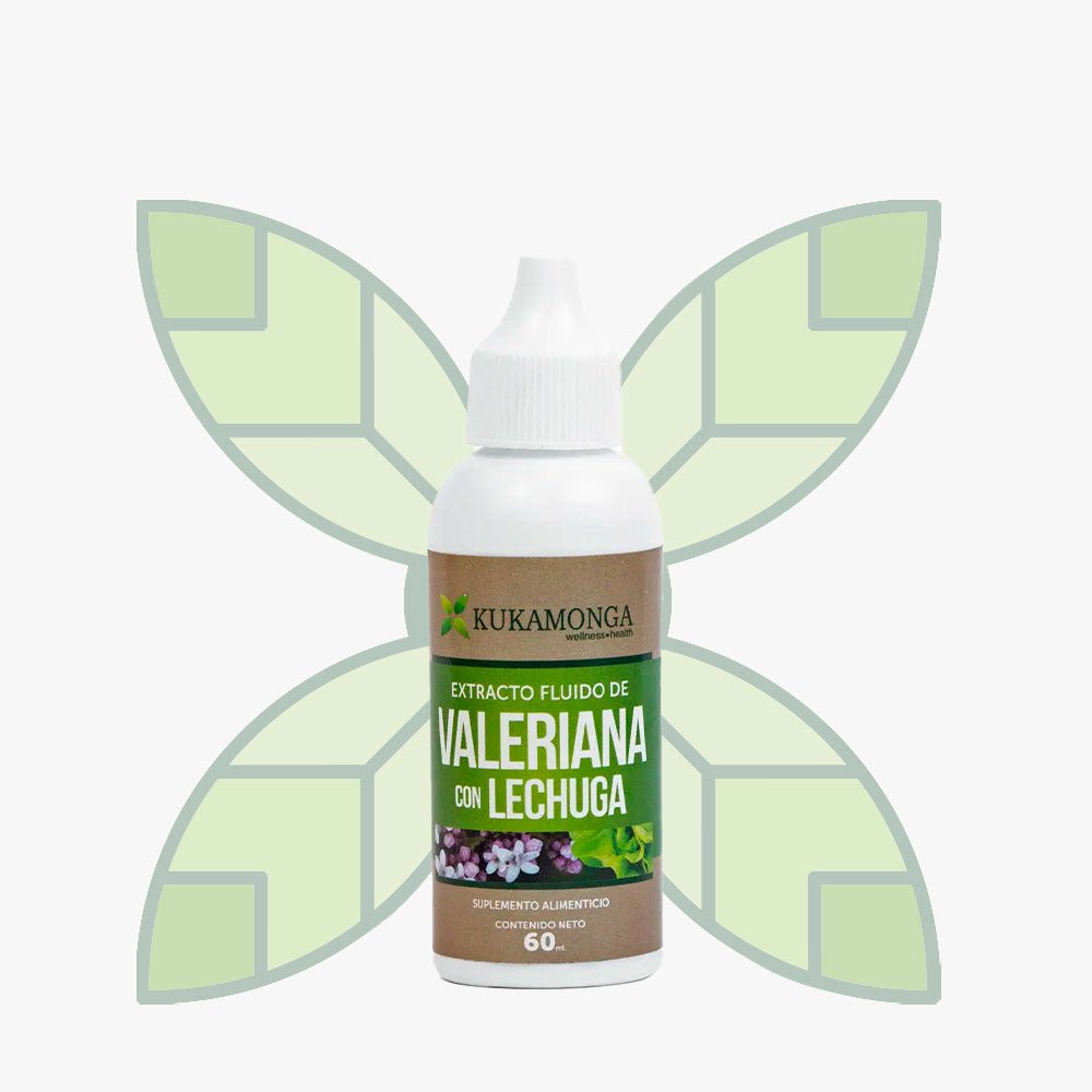 Extracto Valeriana con Lechuga 60 ml Kukamonga - Tienda Kukamonga