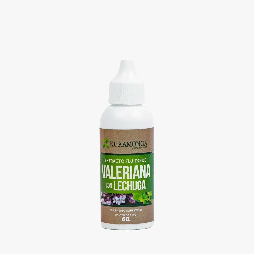 Extracto Valeriana con Lechuga 60 ml Kukamonga - Tienda Kukamonga