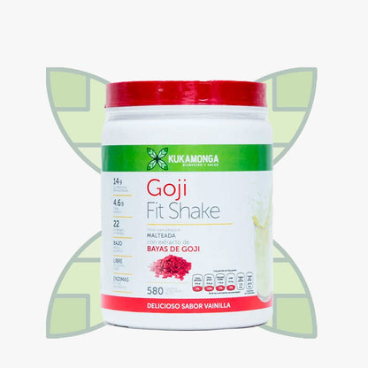 Goji Fit Shake Malteada sabor Vainilla - Tienda Kukamonga