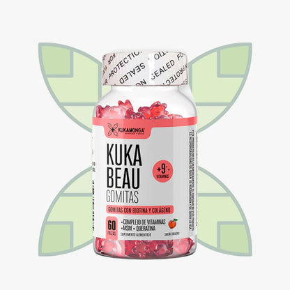 Kuka Beau - 60 Gomitas - Tienda Kukamonga