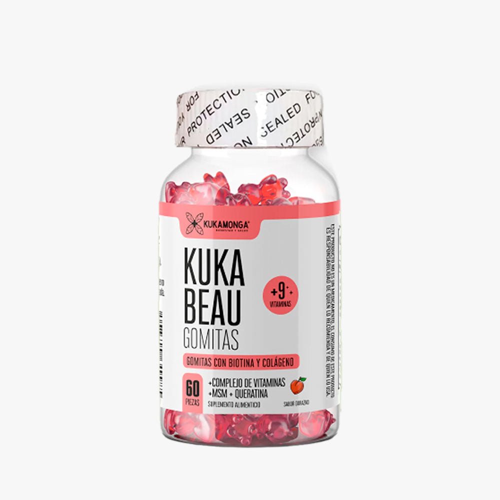 Kuka Beau - 60 Gomitas - Tienda Kukamonga