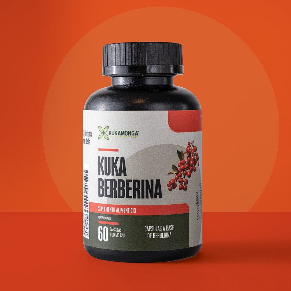 Kuka Berberina 60 cápsulas - Tienda Kukamonga