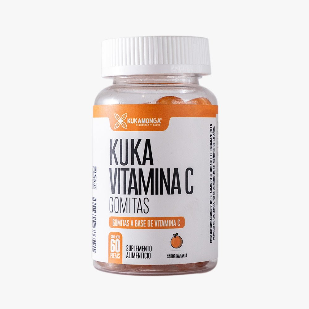 Kuka Vitamina C Gomitas - 60 gomitas - Tienda Kukamonga