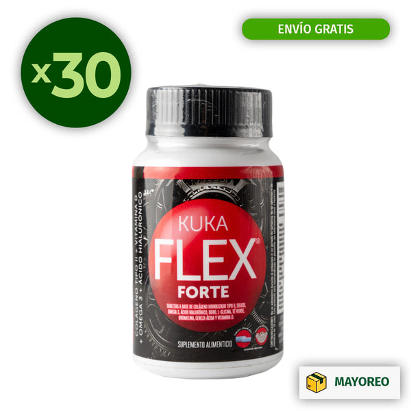 Paquete de 30 KukaFlex Forte 30 capletas