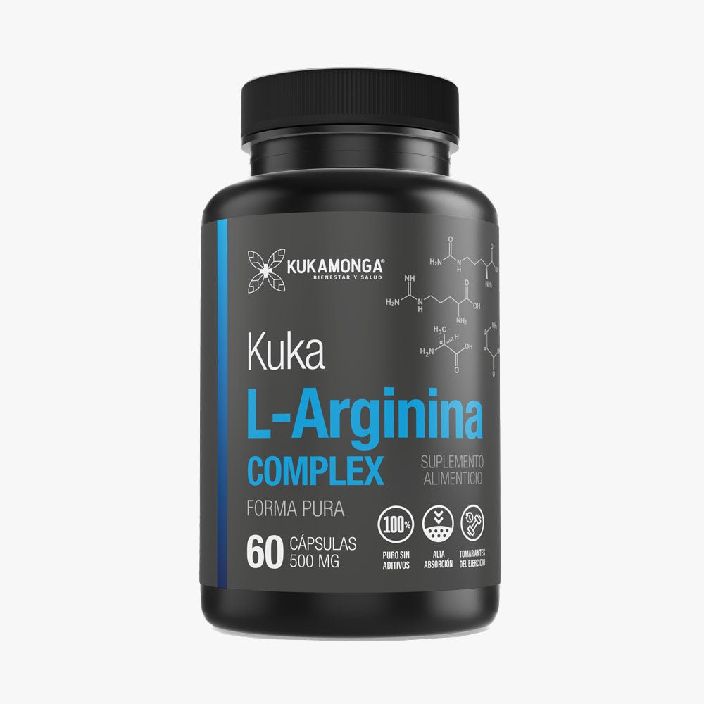 L-Arginina Complex - 60 cápsulas - Tienda Kukamonga