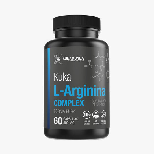 L-Arginina Complex - 60 cápsulas - Tienda Kukamonga