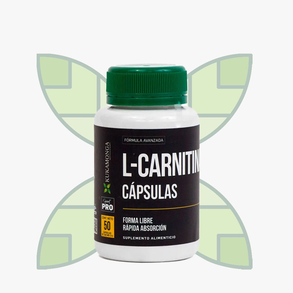 L-Carnitina 50 Cápsulas Kukamonga - Tienda Kukamonga