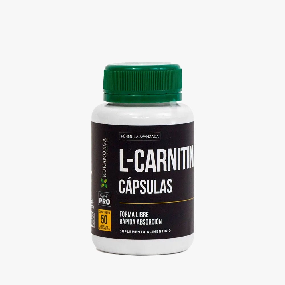 L-Carnitina 50 Cápsulas Kukamonga - Tienda Kukamonga