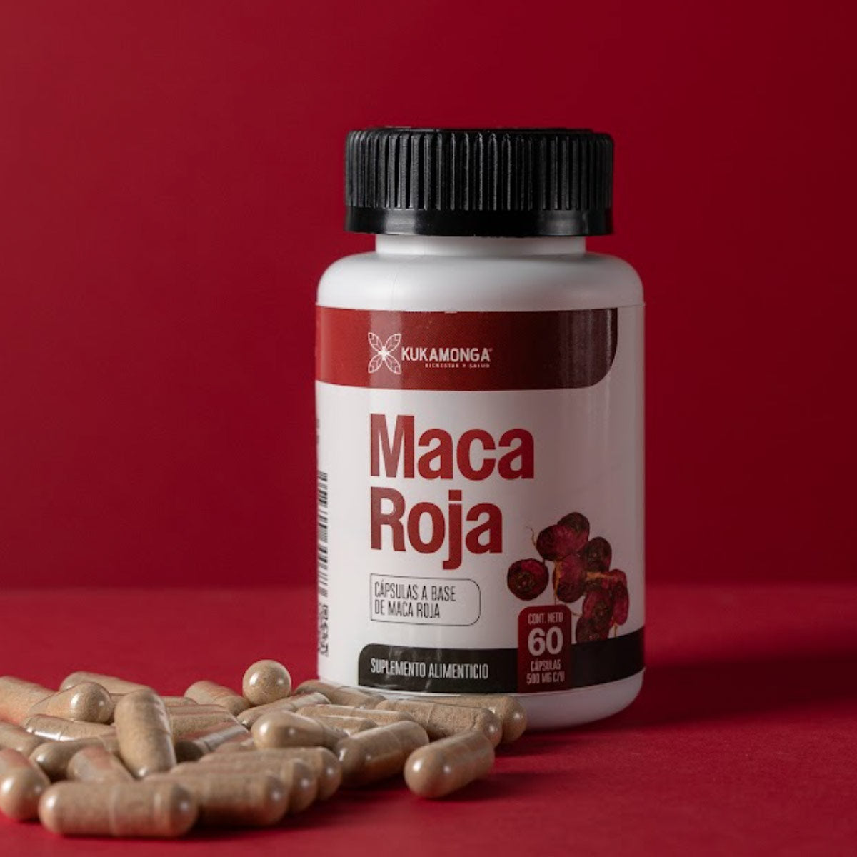 Maca Roja 60 cápsulas