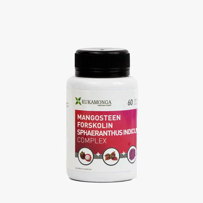 Mangosteen + Forskolin Complex 60 Cápsulas Kukamonga - Tienda Kukamonga