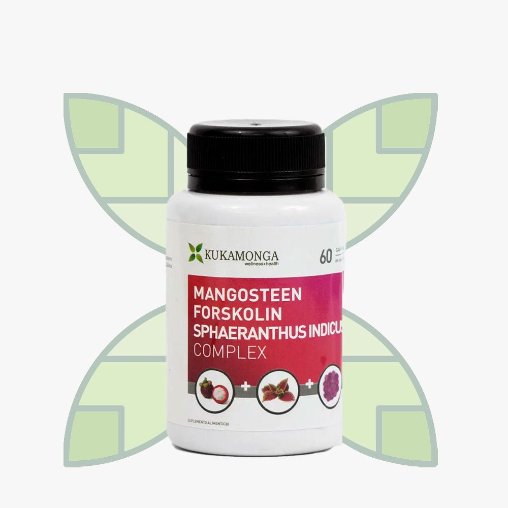 Mangosteen + Forskolin Complex 60 Cápsulas Kukamonga - Tienda Kukamonga