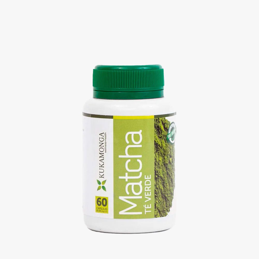 Matcha Té Verde 60 Cápsulas kukamonga - Tienda Kukamonga