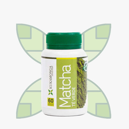 Matcha Té Verde 60 Cápsulas kukamonga - Tienda Kukamonga