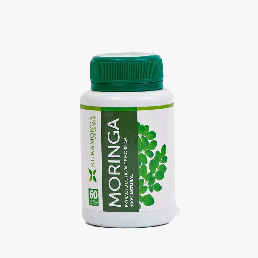 Moringa 60 Cápsulas Kukamonga - Tienda Kukamonga