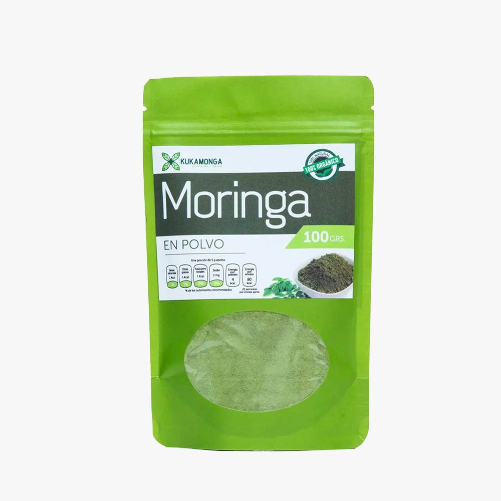 Moringa en Polvo 100 gr Kukamonga - Tienda Kukamonga