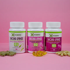 Kit Non PMS tratamiento de tres frascos de 30 cápsulas