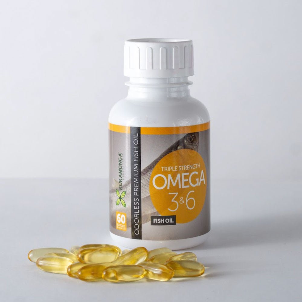 Omega 3-6 60 Cápsulas Kukamonga - Tienda Kukamonga