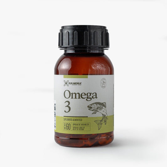 Omega 3 - 60 cápsulas - Tienda Kukamonga