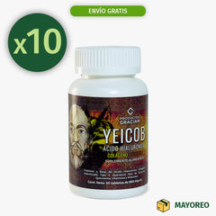 Paquete de 10 YEICOB 30 capletas