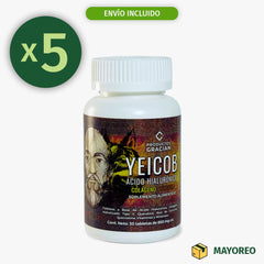 Paquete de 5 YEICOB 30 capletas