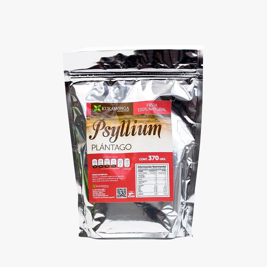 Plántago Psyllium 370 gr Kukamonga - Tienda Kukamonga