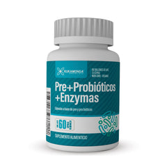Pre + Probóitocos y Enzymas 60 cápsulas