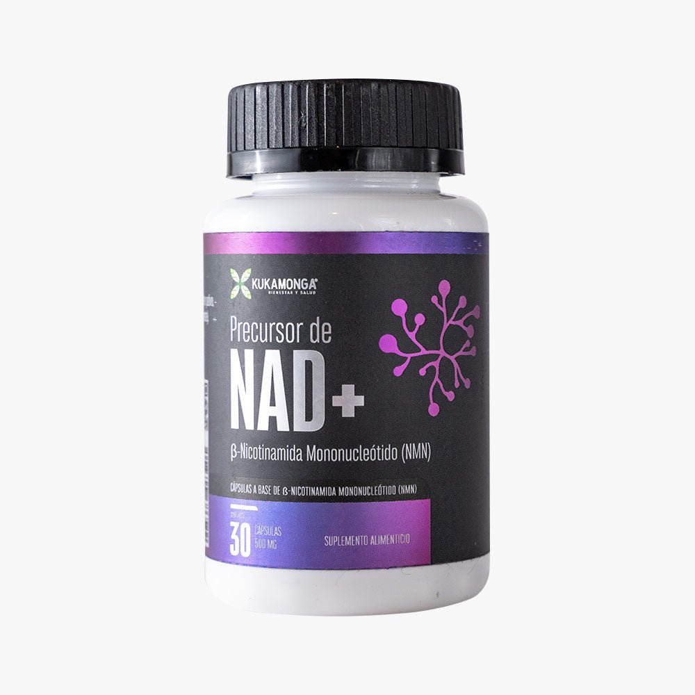 Precursor de NAD+ β-Nicotinamida Mononucleótido (NMN) 30 cápsulas - Tienda Kukamonga