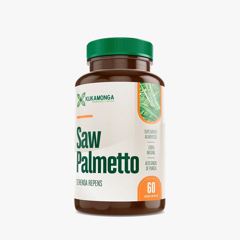 Saw Palmetto 60 Cápsulas Kukamonga - Tienda Kukamonga