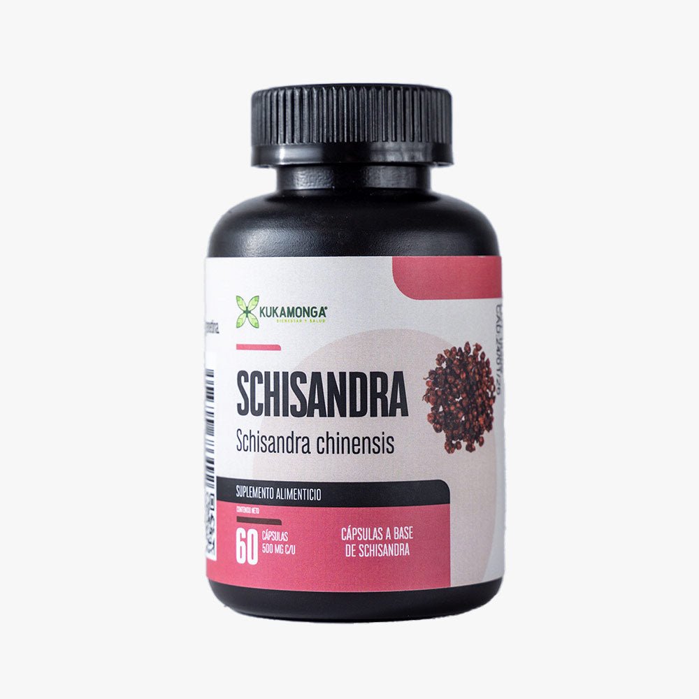 Schisandra 60 cápsulas - Tienda Kukamonga